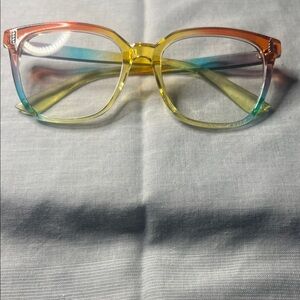 Multicolor Gradient Women's Glasses
